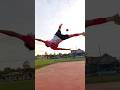 Salto sepak Takraw 😳😱 #sepaktakraw #rollspike #salto #sepaktakrawindonesia