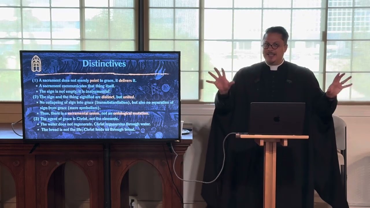  Catechism #8 (The Dominical Sacraments) Part 1