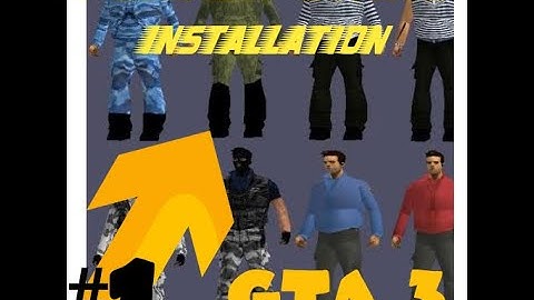 How to install player skins in gta 3 [MALIK GAMERS]