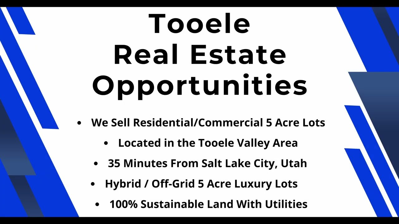 Property For Sale in Tooele County Utah