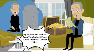 My Wife Went to the Bank Every Tuesday for 35 Years—After She Died, I Learned Why.
