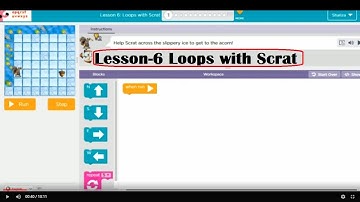 Lesson-6 Loops with Scrat
