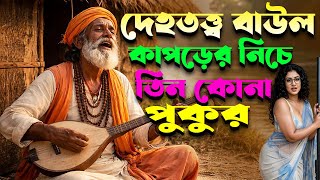 তিন কোনা পুকুর || দেহতত্ব বাউল গান || গরম বাউল গান || Baul Gaan /Folk -Music