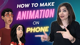 How to make ANIMATION videos on your phone (android and ios )