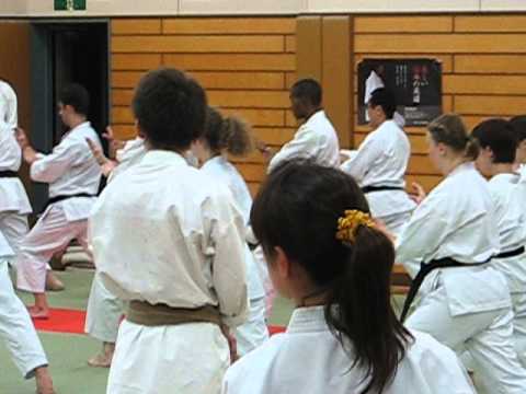 Training at Shihan Tatsuya Naka's Dojo