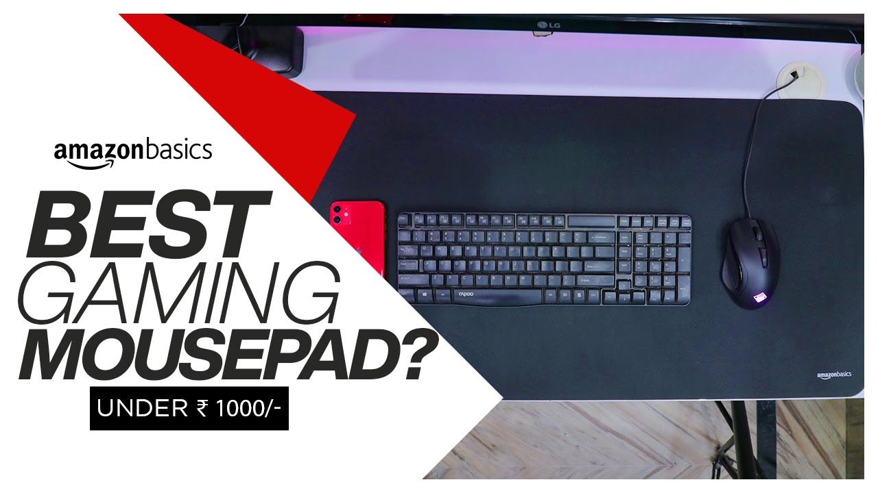 Amazonbasics Mouse Pad Unboxing And Review Hindi Youtube