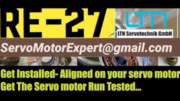 Repair Health Check Run Test of Servo Motors Encoders EEncoder Alignment