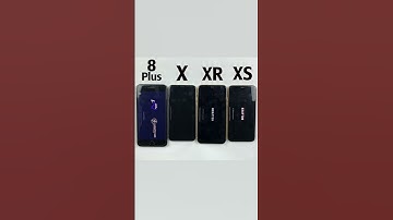 iPhone 8 Plus vs X vs XR vs vs XS PUBG MOBILE TEST 2022 - PUBG MOBILE TEST in 2023