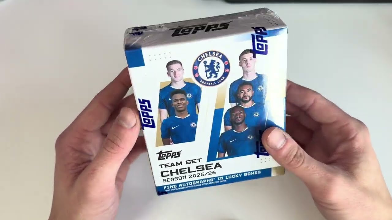 KOLEJNY AUTOGRAF DO 50! TOPPS TEAM SET CHELSEA 2025/26