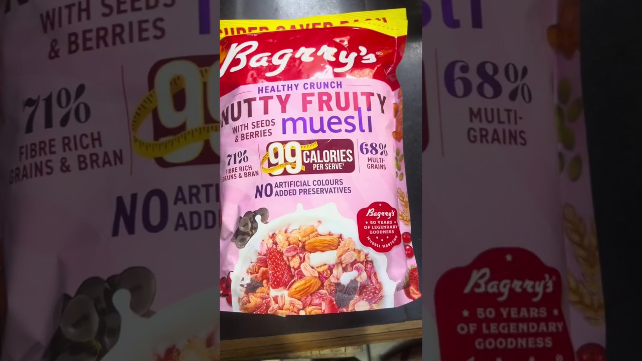 Bagrry's Muesli fruit, Nut & seeds