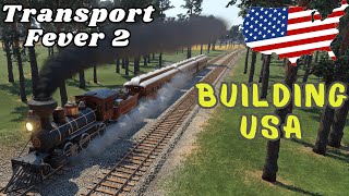 Starting Strong in 1900 on HARD Mode  | Transport Fever 2 - USA Hard Mode - Ep 1