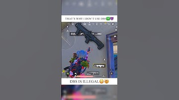 THAT’S WHY I DON’T USE DBS❎😈 #pubgmobile #pubg #bgmi #marvelrowdygaming