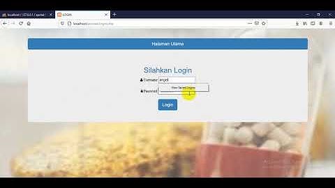 Tutorial Penggunaan Website Sistem Informasi Persediaan Obat Pada Apotik Madani