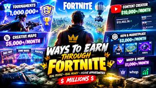 How to Make MONEY From Fortnite in 2026 💰 Every Method Explained