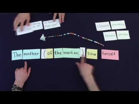 How do reflexive pronouns get their meaning?  Syntax Video #4