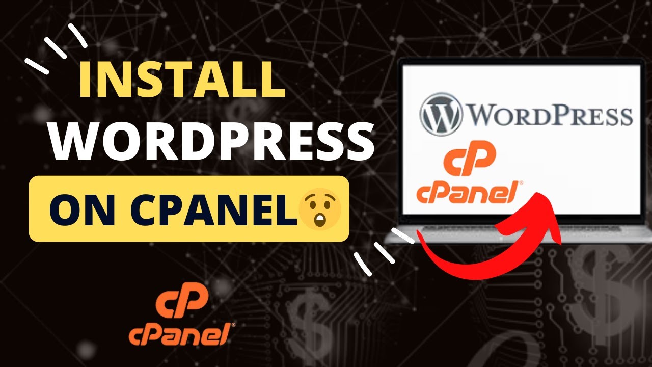 How to Install WordPress on cPanel - Easy Steps - YouTube