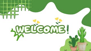 aesthetic & cute intro template | Green | screenshot 4