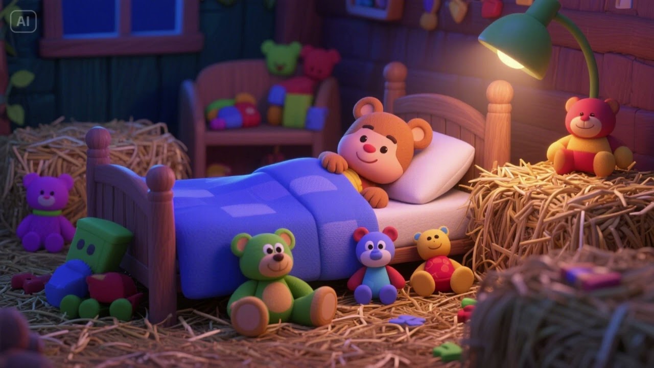 Bedtime Toys in the Hay | Nursery Rhymes & Kids Songs