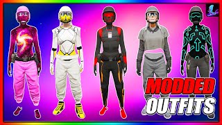 GTA 5 ONLINE HOW TO GET MULTIPLE FEMALE MODDED OUTFITS (GTA 5 Clothing Glitches)