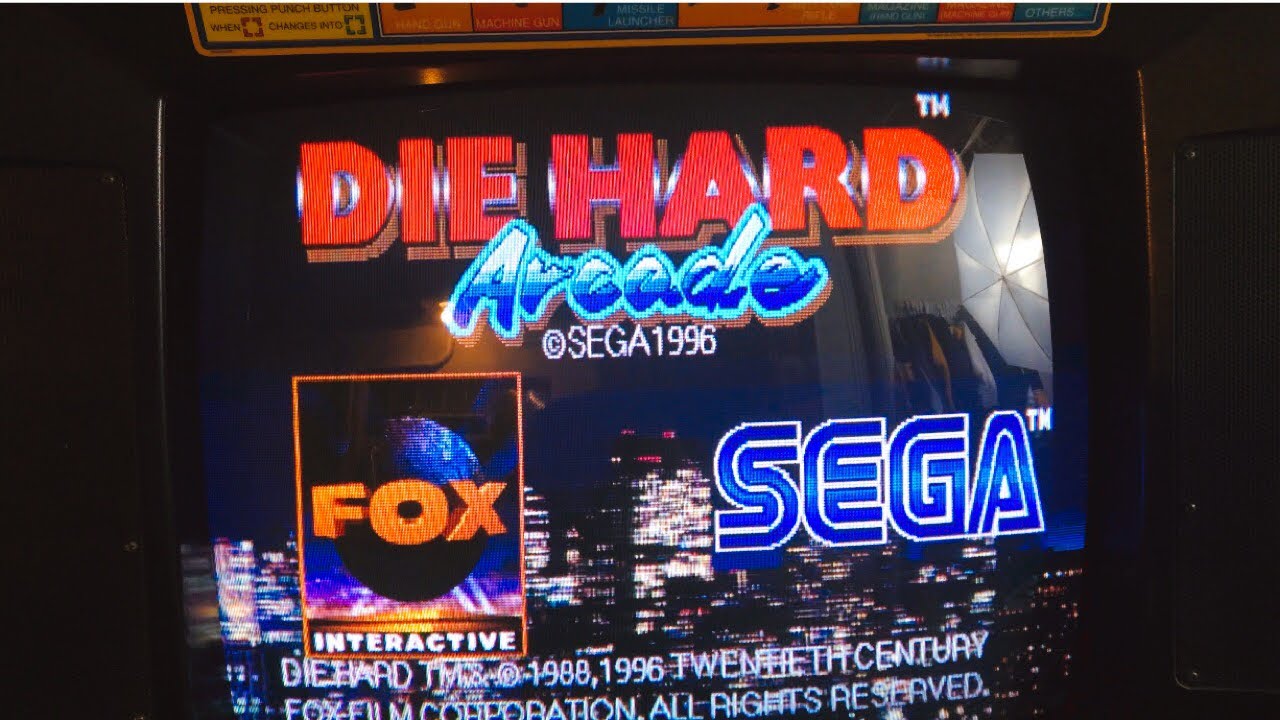 My Original Die Hard Arcade Gameplay, Artwork, and Details