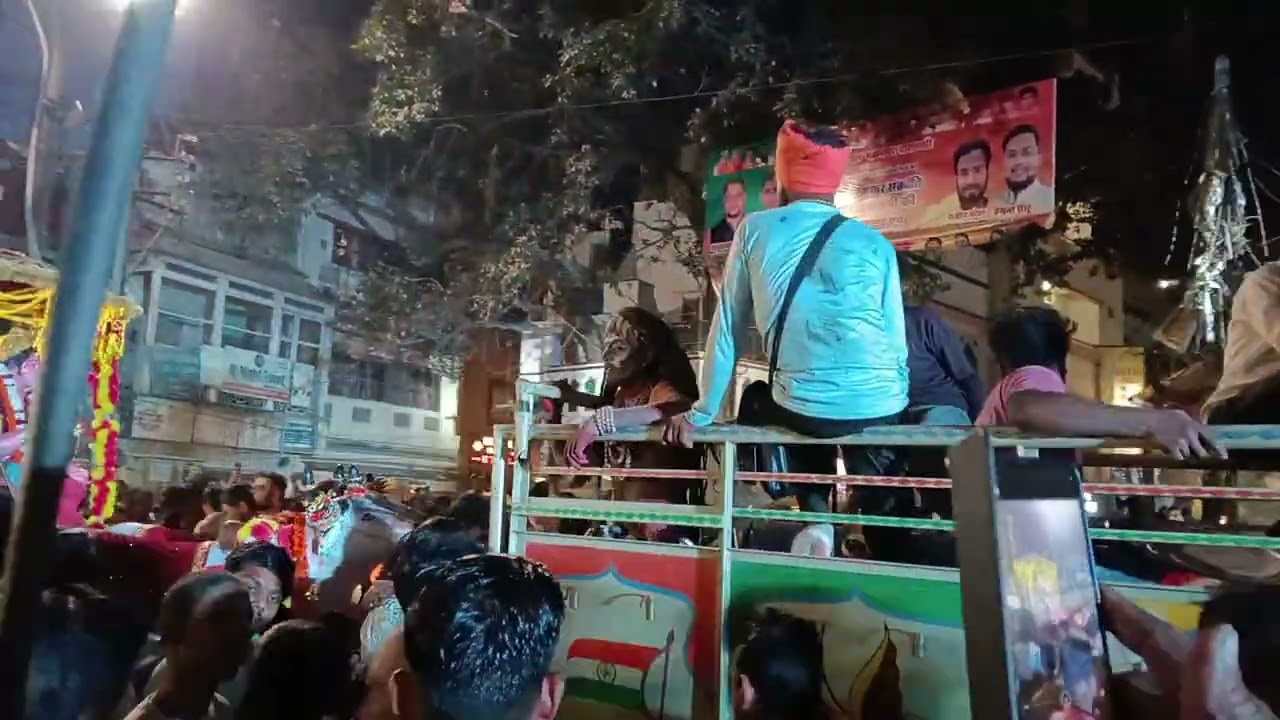 Shree Gori kedeswar baba mata parvati ji ka visarjan harishchandra Ghat Varanasi
