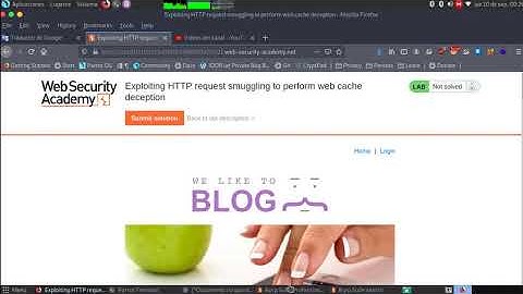 Exploiting HTTP request smuggling to perform web cache deception