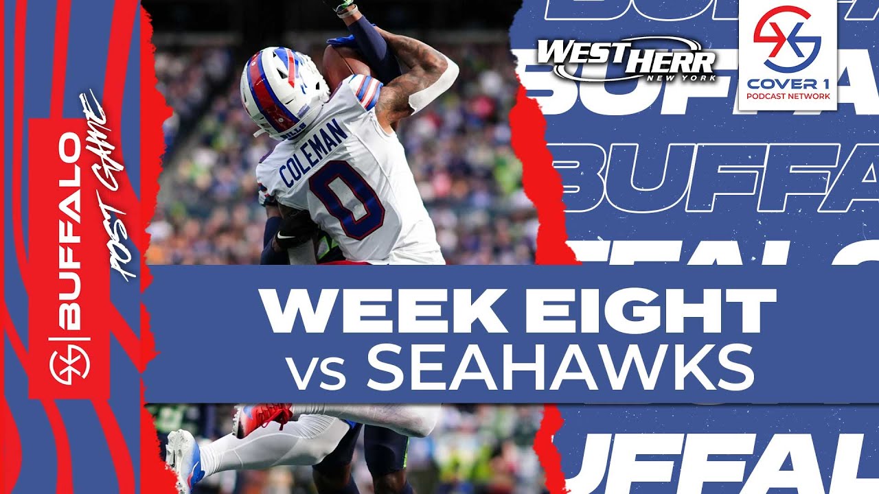 Bills vs. Seahawks Week 8 Postgame Recap | Cover 1 Buffalo Podcast | C1 BUF