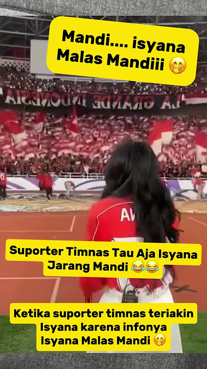 Isyana Disoraki 'Jarang Mandi' oleh Suporter Timnas, Tanggapan Tak Terduga Isyana Bikin Heboh!