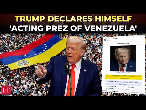 ‘I'm acting Prez of Venezuela!’: Trump stuns world with shocking claim days after Maduro capture