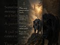 Not Every Answer Arrives Loudly | The Eirwolf