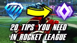 20 Tips In Rocket League You NEED To Know | How To Get From Diamond To Champ! screenshot 5