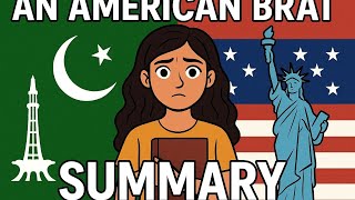 An American Brat Summary | Bapsi Sidhwa | Easy English Explanation