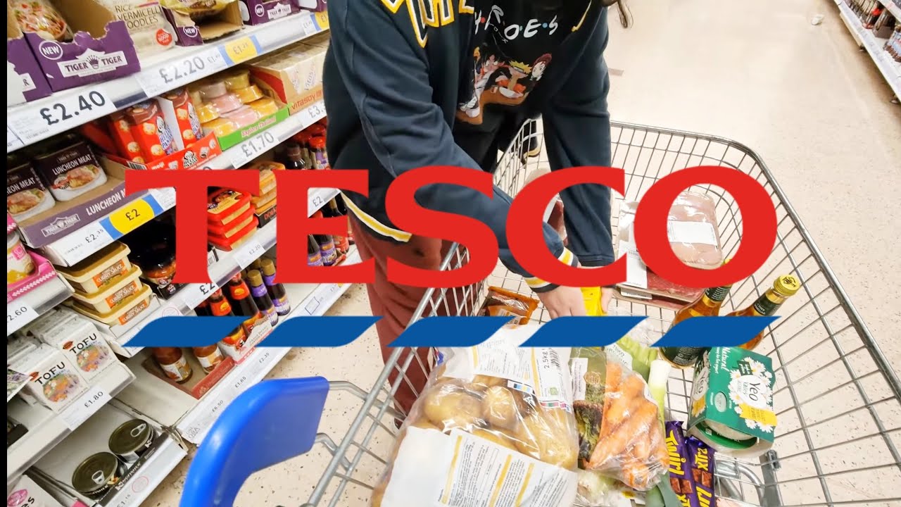 FOOD CRISIS Tesco Food Shop The Cost of Living Crisis UK YouTube