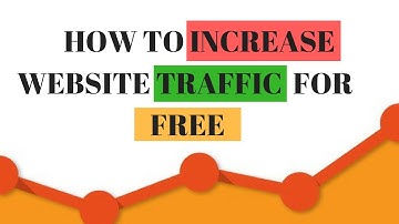 how to increase website traffic for free