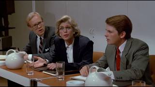 The Secret of My Success (1987) - Brantley Foster joins his first meeting | RetroMovies