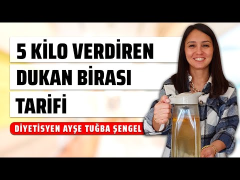 Dukan Birası Tarifi ile 5 KİLO VERİN - Dukan Birası Yapımı - Diyetisyen Ayşe Tuğba Şengel