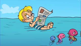 Развивающий мультфильм для детей - Профессор Почемушкин –Почему вода в море соленая?