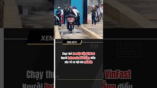 Xe máy điện #vinfast ở Indonesi