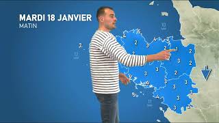 Bulletin Météo Pour Le Mardi 18 Janvier 2022