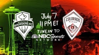 WATCH: NBC Sports Network Seattle Sounders vs. Colorado Rapids