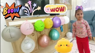Activity videos - Balloon popping game with magic experiment - Fun videos screenshot 5