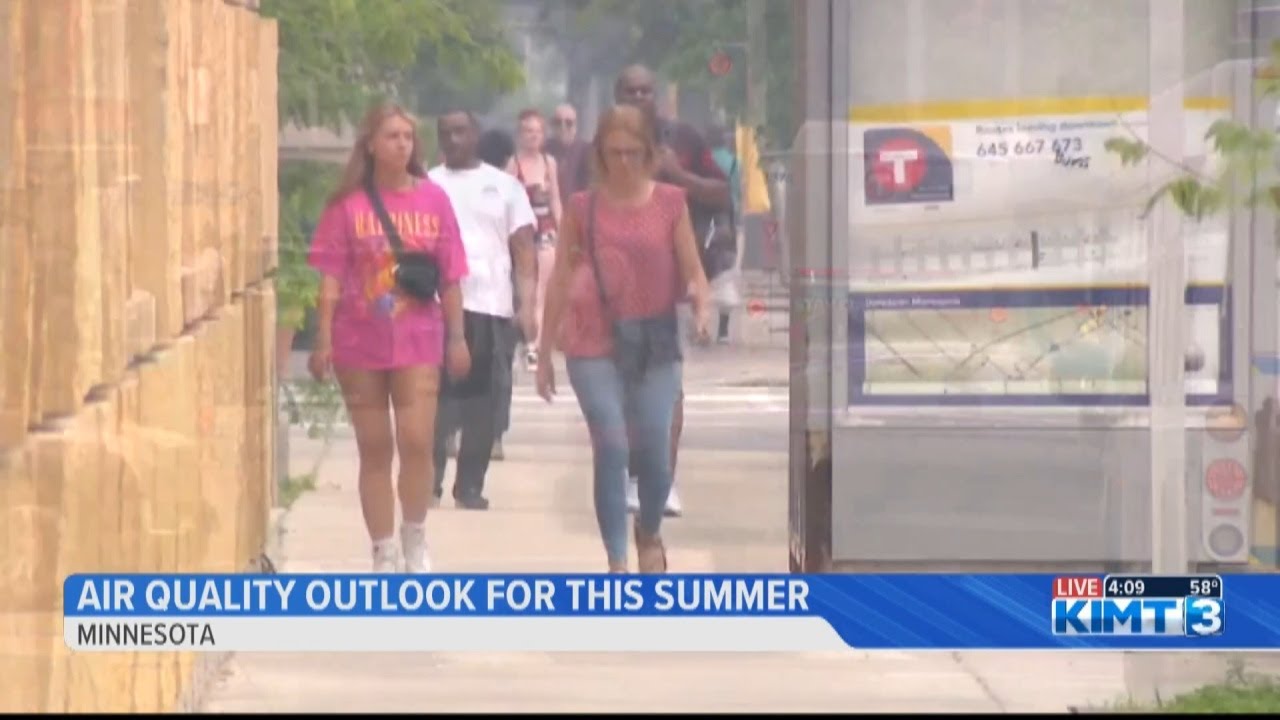Minnesota Pollution Control agency issues prediction for air quality for this summer