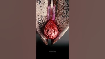 Close up cutting a pen