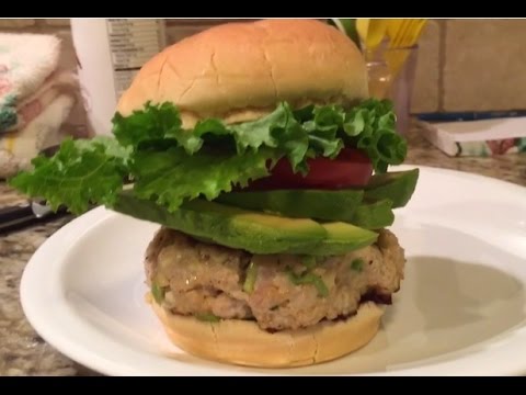 It's Burger Time! California Turkey Burgers in Less Than Fifteen Minutes!