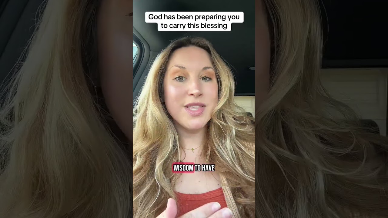 God has been preparing you to carry this blessing 🙏