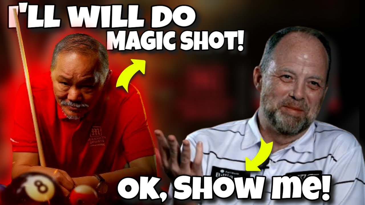 The Magician at Work: Efren Reyes Pulls an Impossible Shot Against Jeremy James