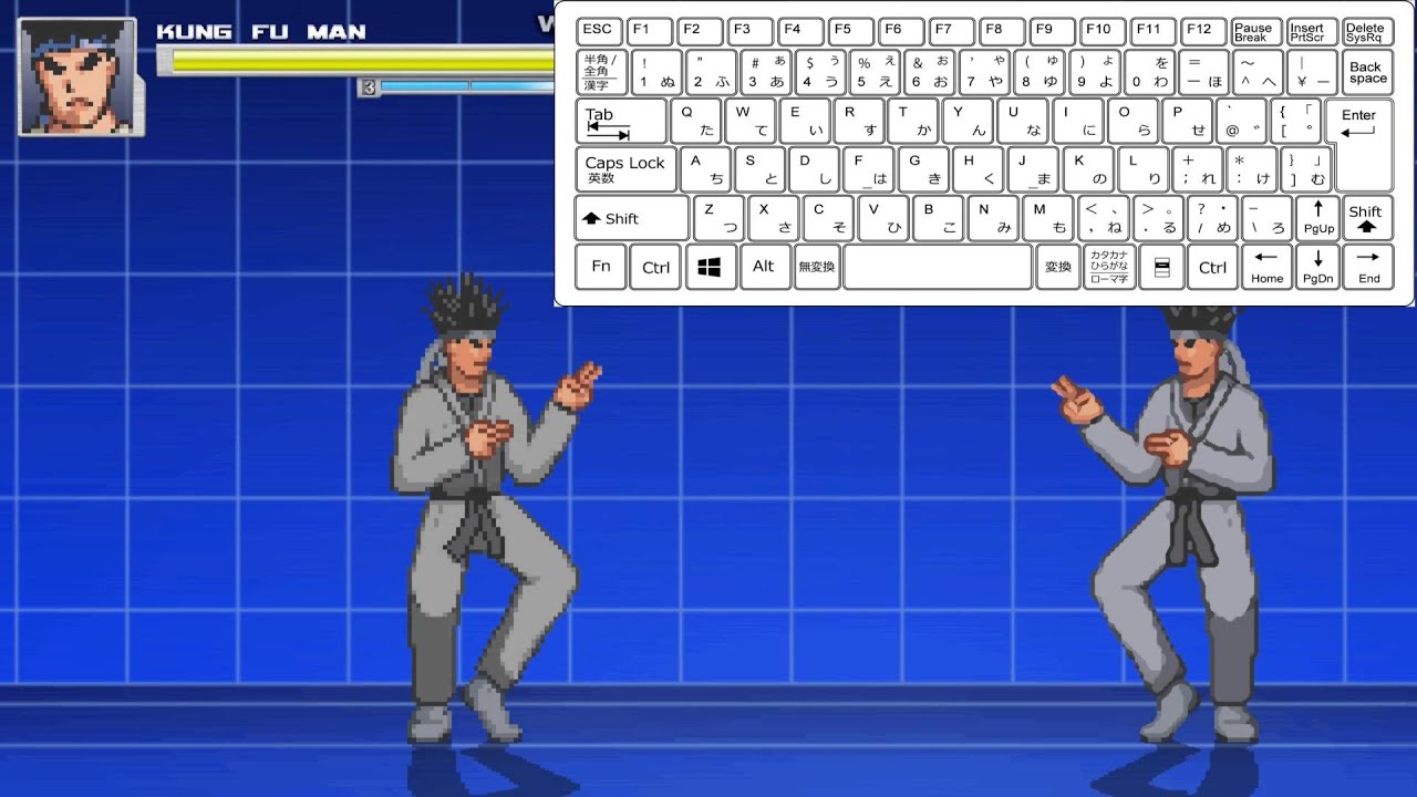 Mugen1 0 キャラの操作方法 分かりやすい はず Youtube