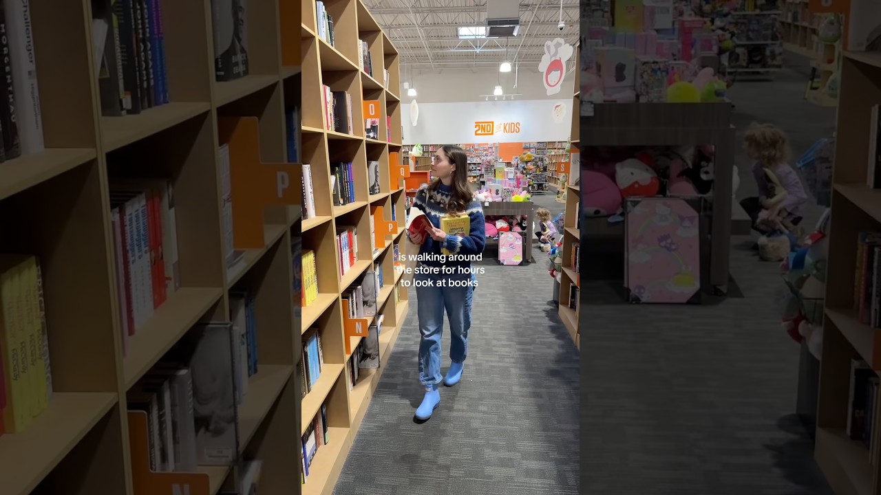 book shopping and reading are two different hobbies 📚 