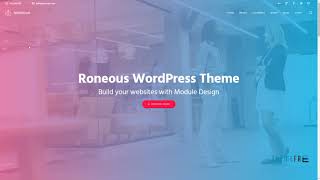 Celebrity Roneous - Creative Multi-Purpose WordPress Theme      Lutfi Fox Wealth