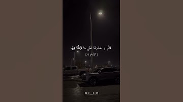 {سورة الأنعام الآيه 31} القارئ: محمد ايوب رحمه الله❤️📖